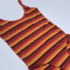 Wrangler striped body suit